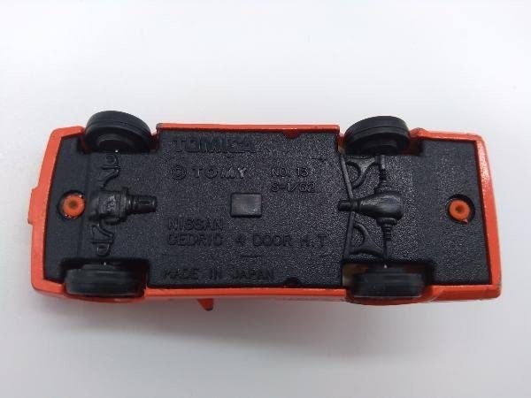 Amazon | トミカ No.8 ニッサン セドリック タクシー オレンジ 赤箱